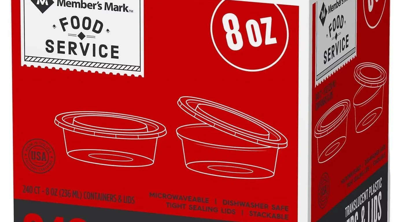 Deli Containers with Lids 8 oz. 240ct