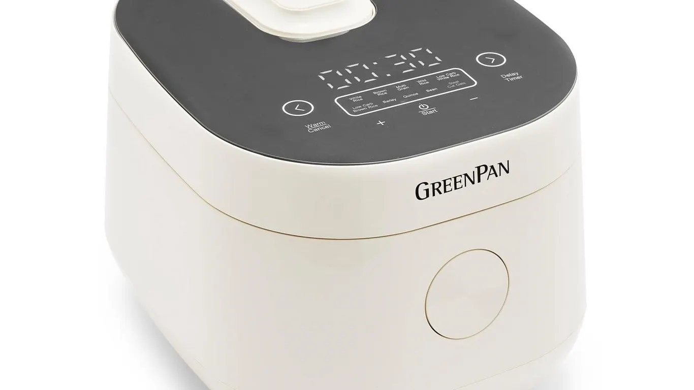 GreenPan Carb Reducing Electric Rice Cooker 4 Cup