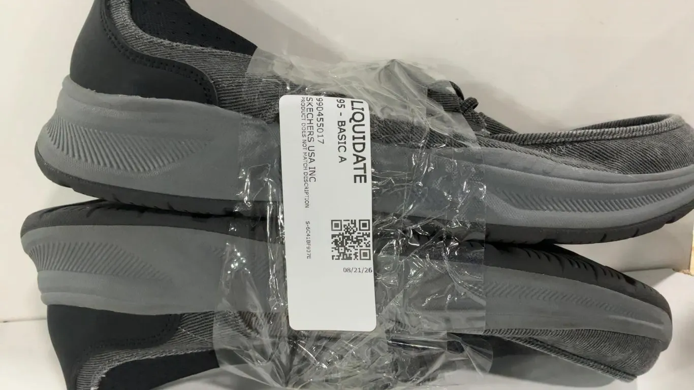 Skechers 990455017 Slip-On Casual Shoes Gray