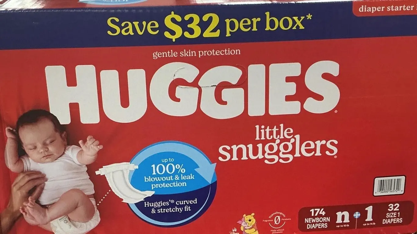Huggies Little Snugglers Baby Diapers Newborn