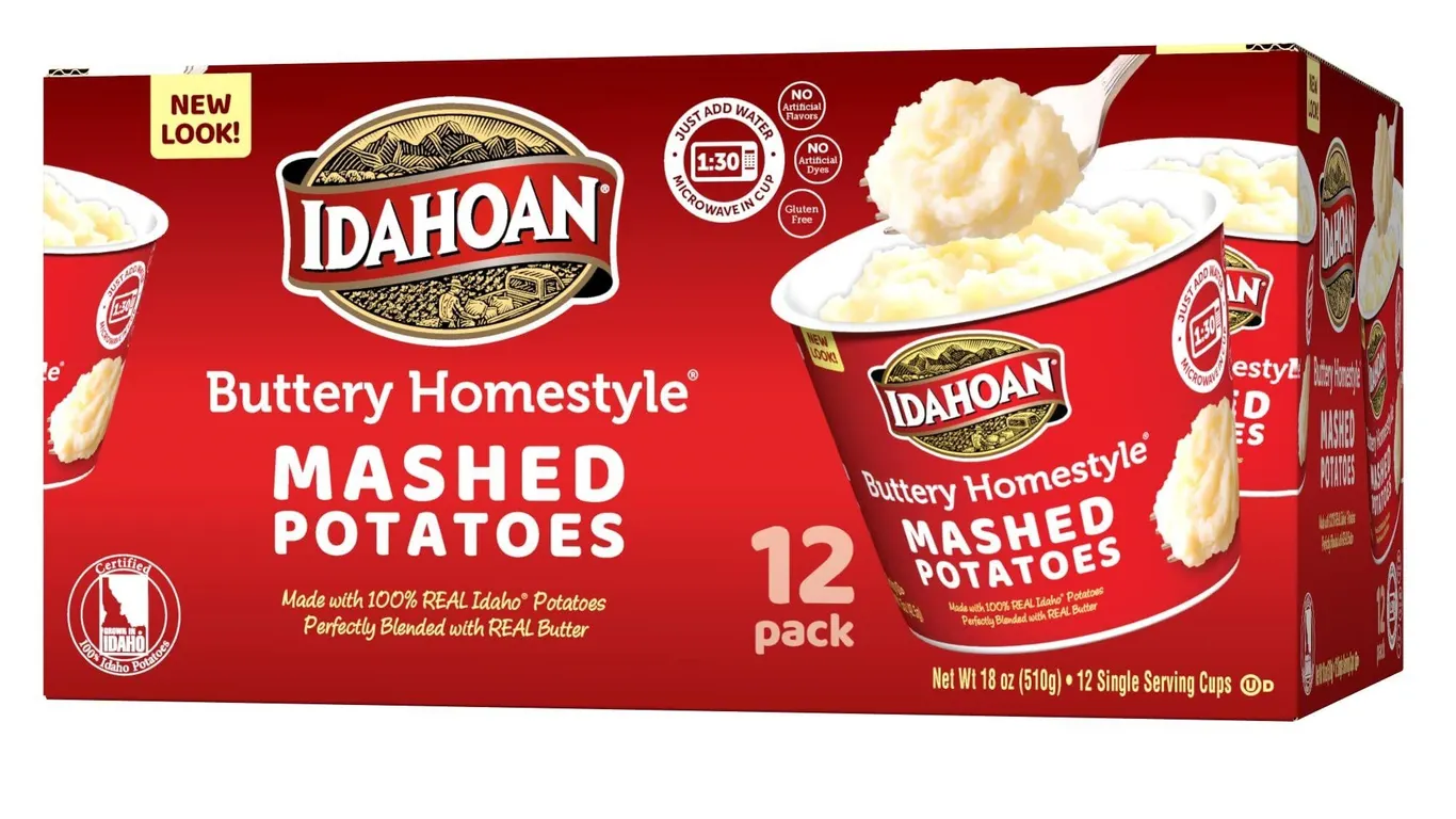 Idahoan Buttery Mashed Potatoes 1.5oz 12pk