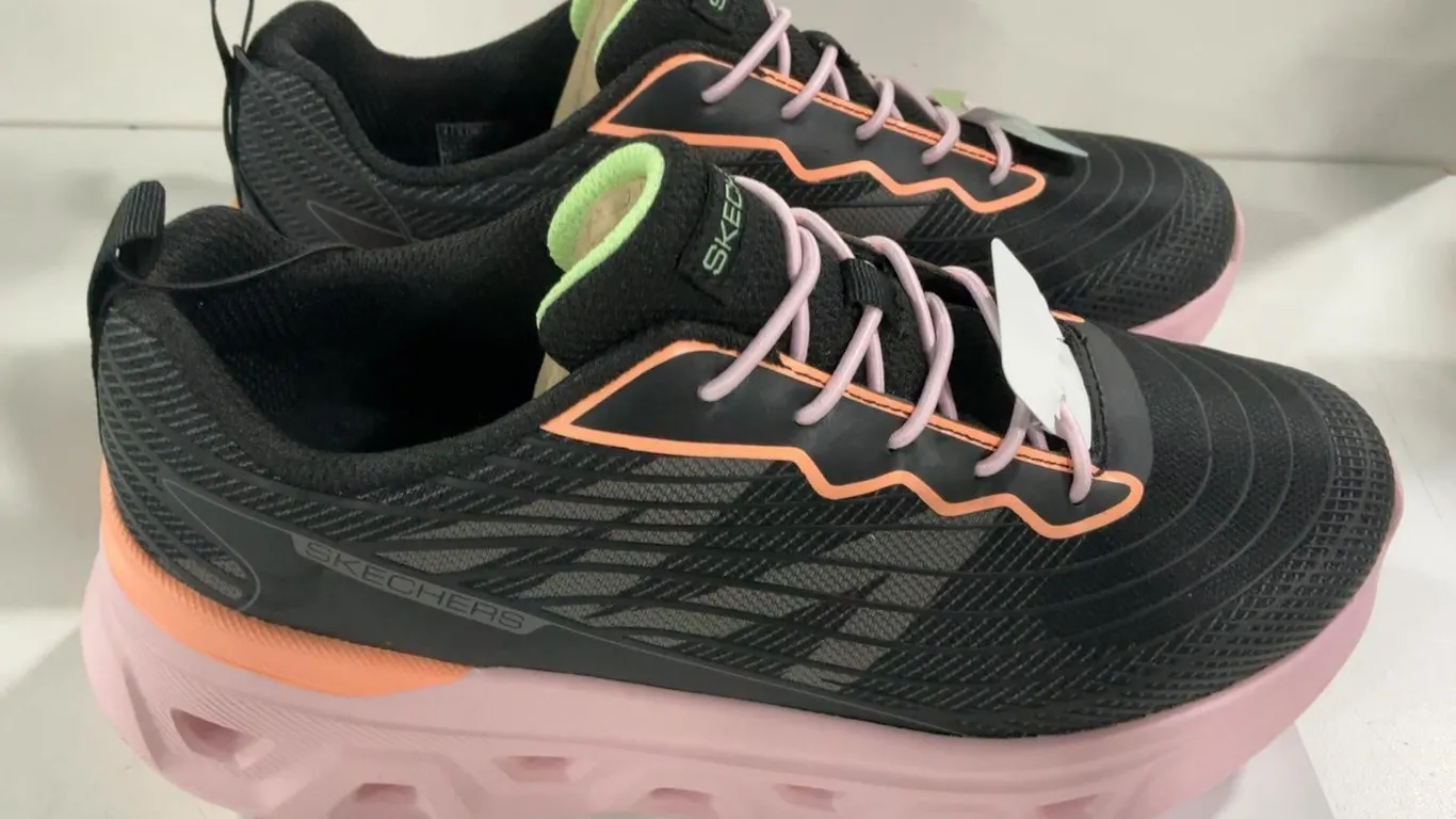 Skechers Womens Athletic Running Shoes Black...