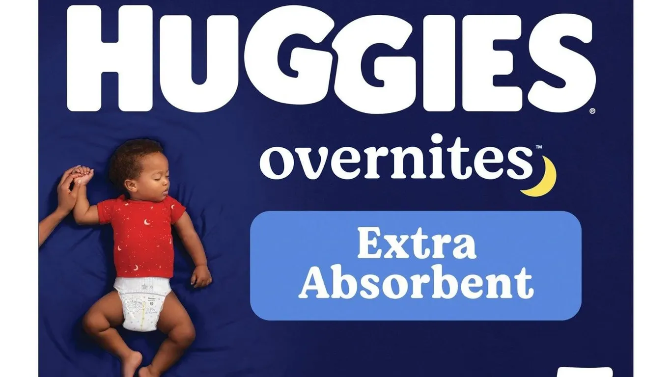 Huggies Overnites Diapers Size 5 100ct 2pk