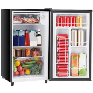 Sweetcrispy 3.2 Cu.Ft. Mini Fridge Single Door