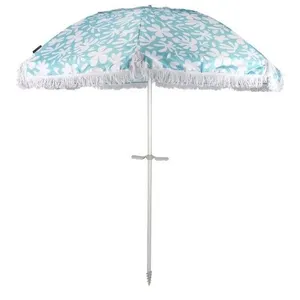 ft Beach Umbrella With Fringe