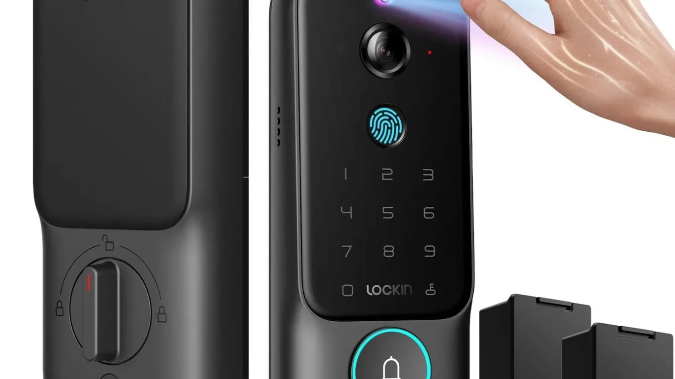 Lockin Veno Plus Smart Door Deadbolt Dual Battery