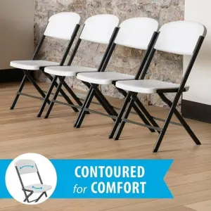 Lifetime Commercial Folding Chair 4-Pack