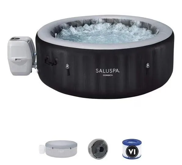 SaluSpa Corsica 6-Person Inflatable Hot Tub