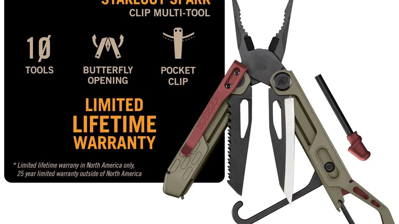 Gerber Stakeout Spark 10-in-1 Multi-Tool