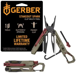 Gerber Stakeout Spark 10-in-1 Multi-Tool