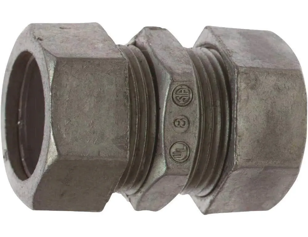 Halex EMT 12 In. Compression Coupling 5pk