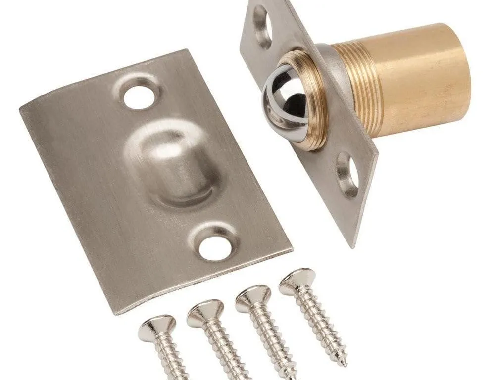 Everbilt 15389 Satin Nickel Adjustable Ball Catch
