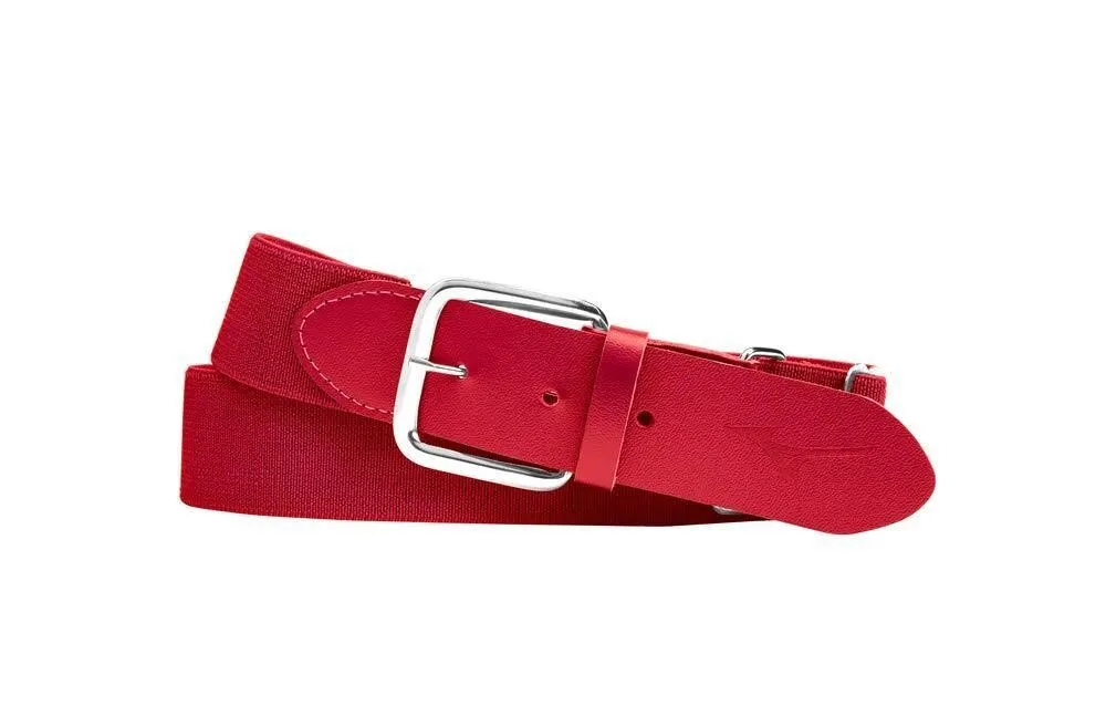 Mizuno Elastic Baseball Softball Belt Red Adult