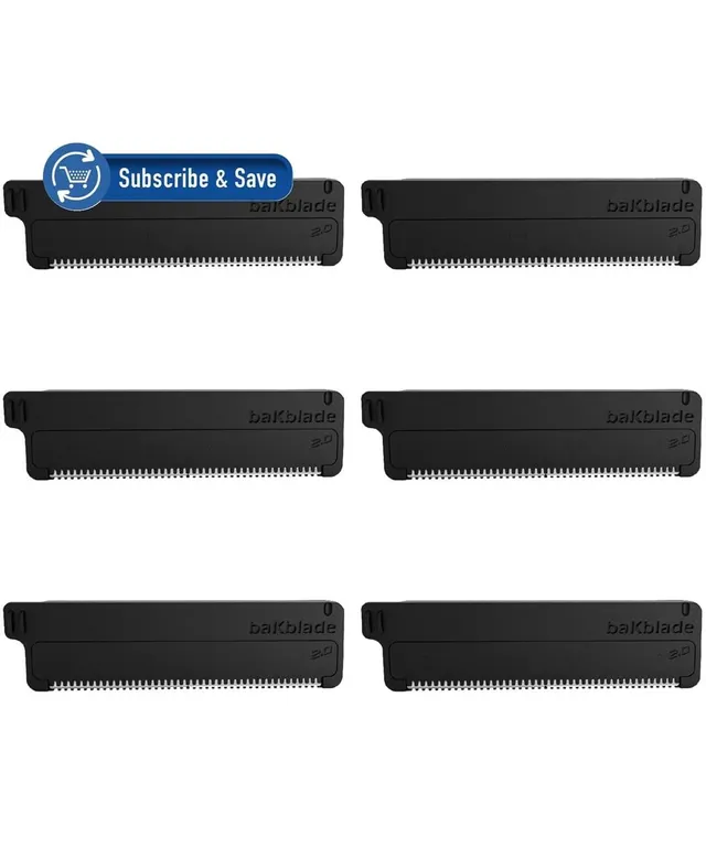 BAKBLADE 2.0 Back Shaver Refill Cartridges 6 Count