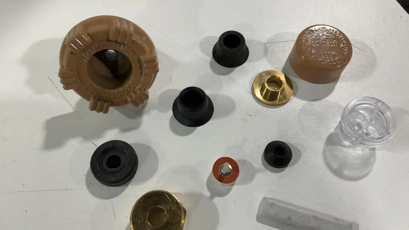 Assorted Plumbing Repair Parts and Fittings Lot