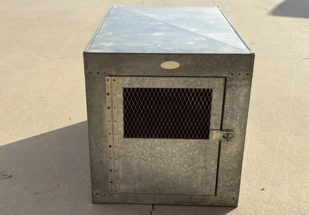 Metal Single Hunting Dog Box