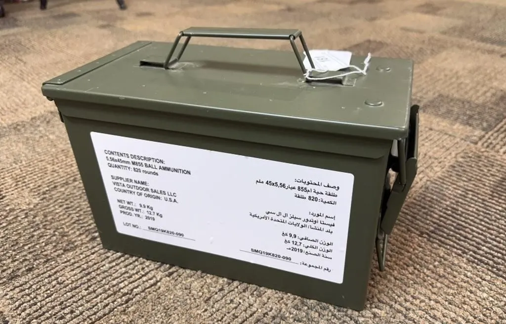 5.55x45mm M855 Ball Ammunition