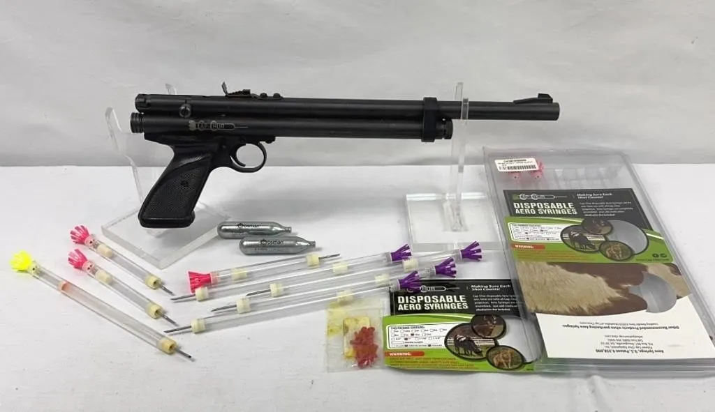 Cap-Chur CO2 Fired Projector & Accessories