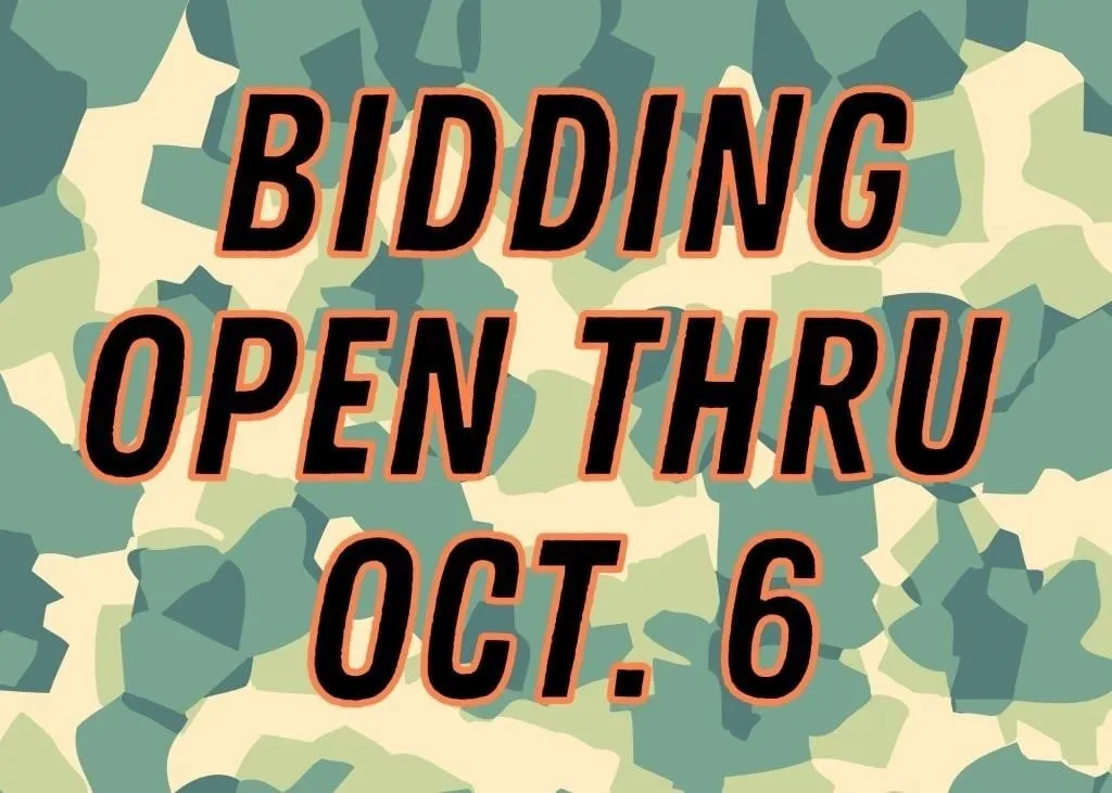Auction Ends October 6