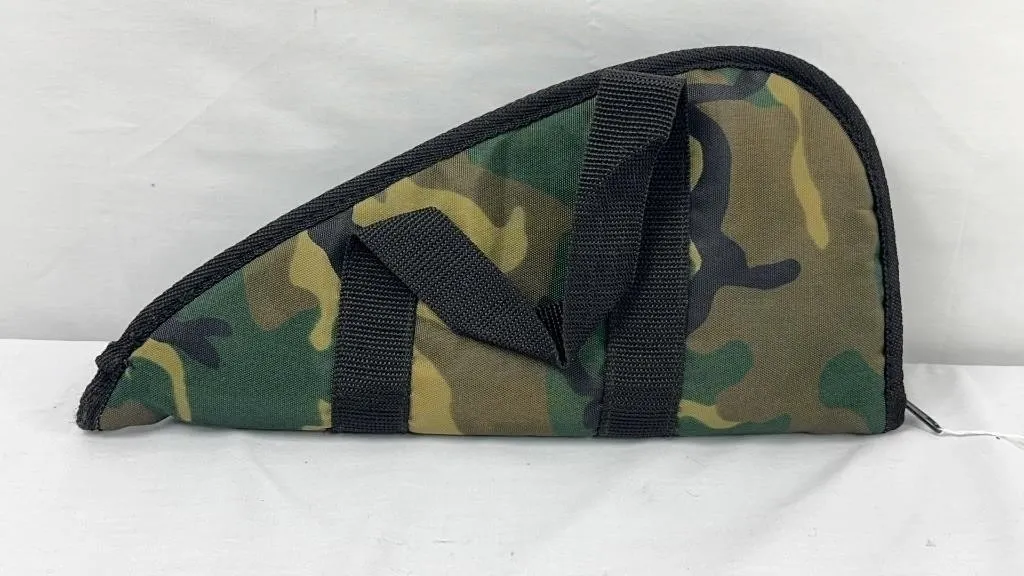 Camouflage Canvas Pistol Case