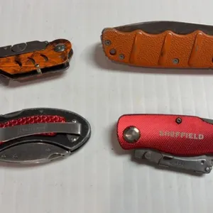 4 Lockback Utility Knives