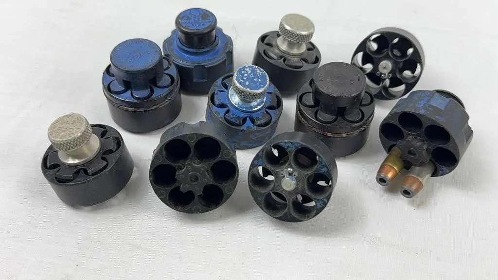 Assorted Revolver Speedloaders