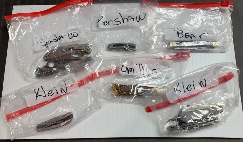 Assorted Brand Pocket Knives