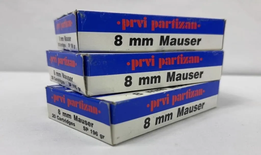 3 Boxes 8mm Mauser
