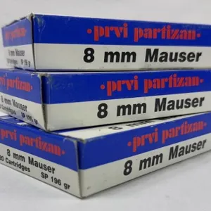 3 Boxes 8mm Mauser