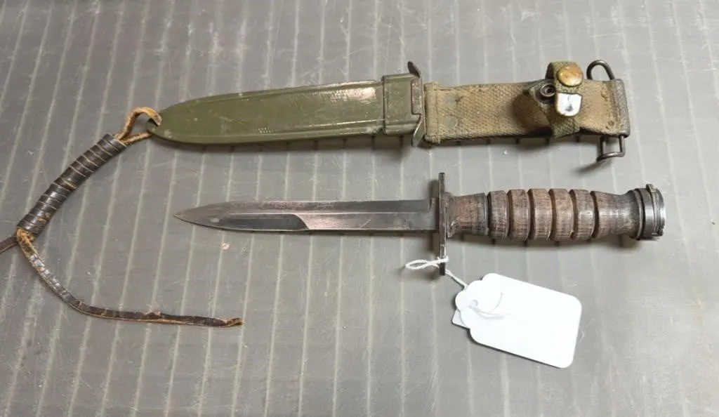 Hunting Knife and Sheath