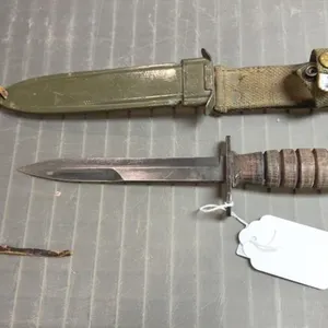 Hunting Knife and Sheath