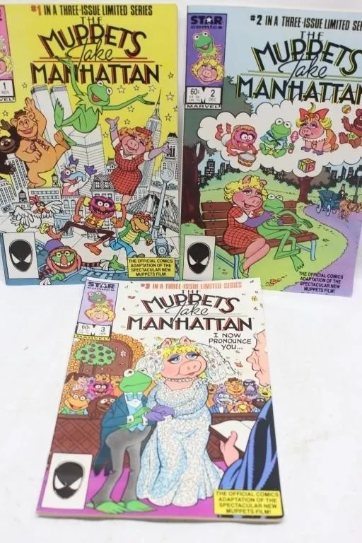 Muppets Take Manhattan #1-3 Comic Set