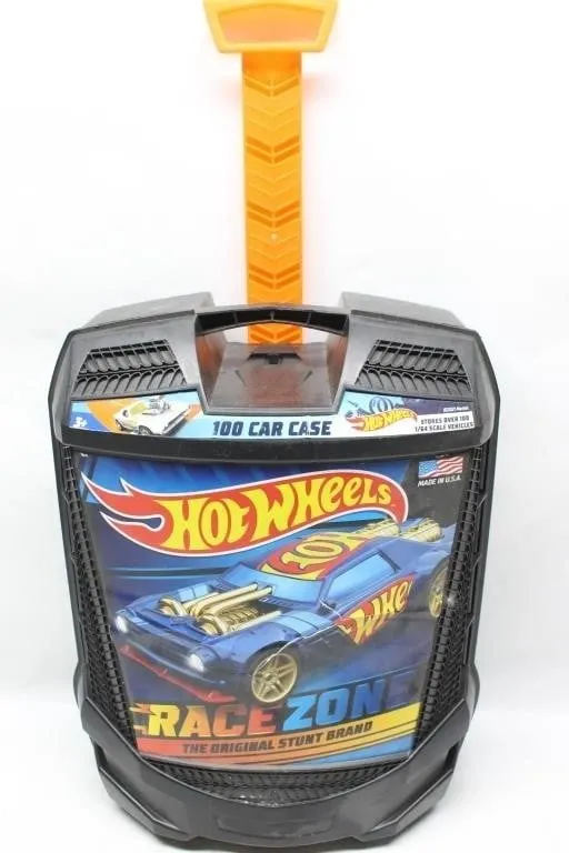 Hot Wheels 100 Car Case - Race Zone