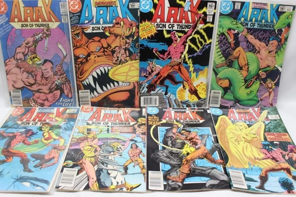 Arak Son of Thunder DC Comics Lot (8 Issues)