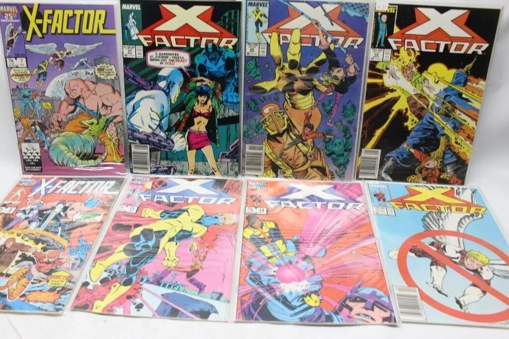 X-Factor Marvel Comics Lot (8 Issues)