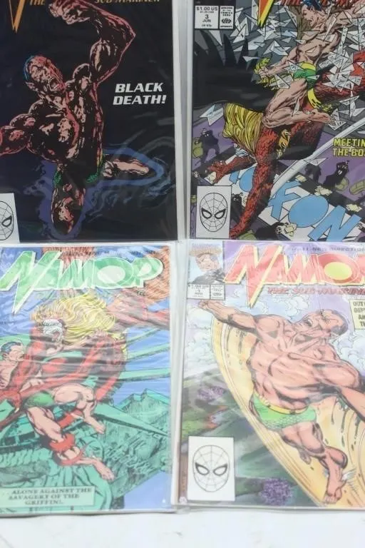 Namor the Sub-Mariner Comic Lot (4 Issues)