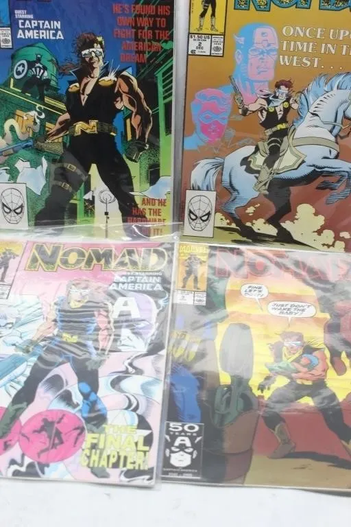 Nomad #1-4 Comic Book Set (Marvel, 1990-91)
