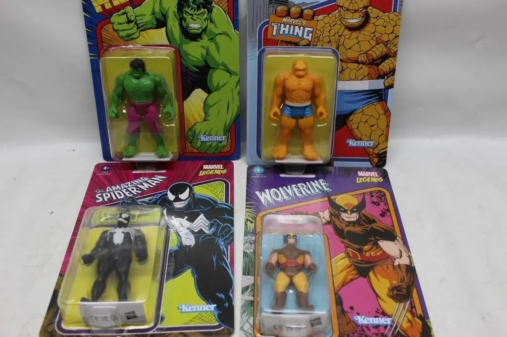 Marvel Legends Kenner Action Figures Lot (4)