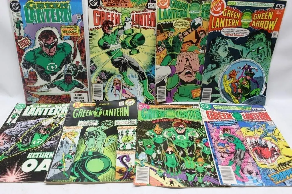 Green Lantern DC Comics Lot (9 Issues)