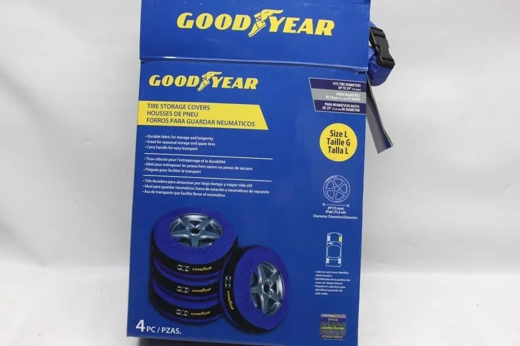 Goodyear Tire Storage Covers, Size L, 4 PC