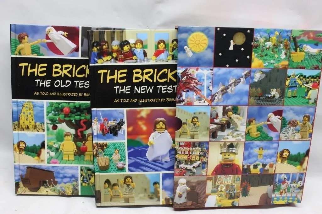 The Brick Bible Complete Set, 2 Books & Poster