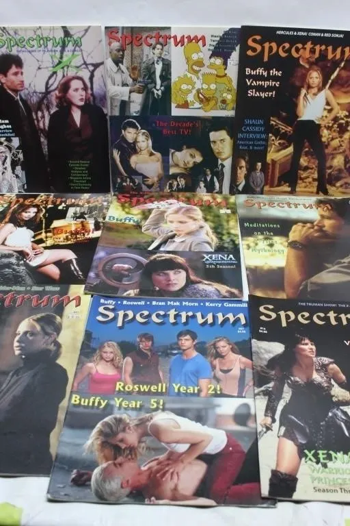 Spectrum Magazine Lot - Buffy, Xena, X-Files &