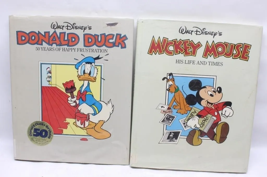 Walt Disney's Donald Duck & Mickey Mouse book set
