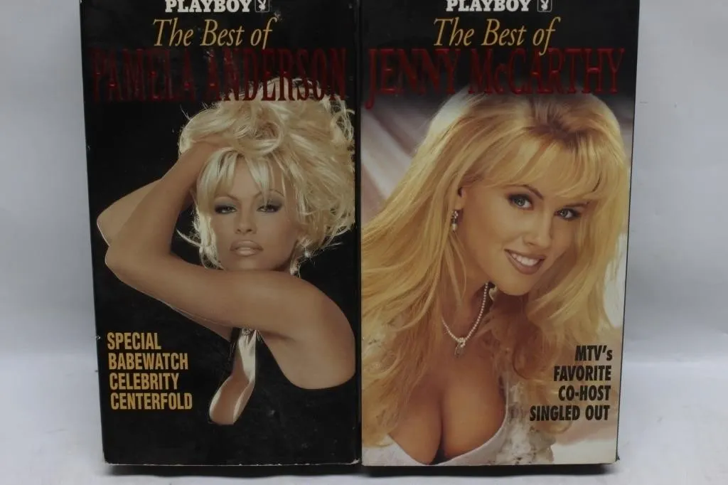 Playboy 'Best of' VHS Tapes: Anderson & McCarthy