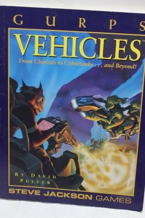 GURPS Vehicles RPG Sourcebook by David Pulver