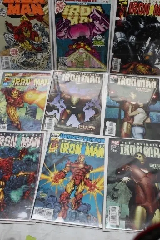 Iron Man Comic Book Lot (9 issues)