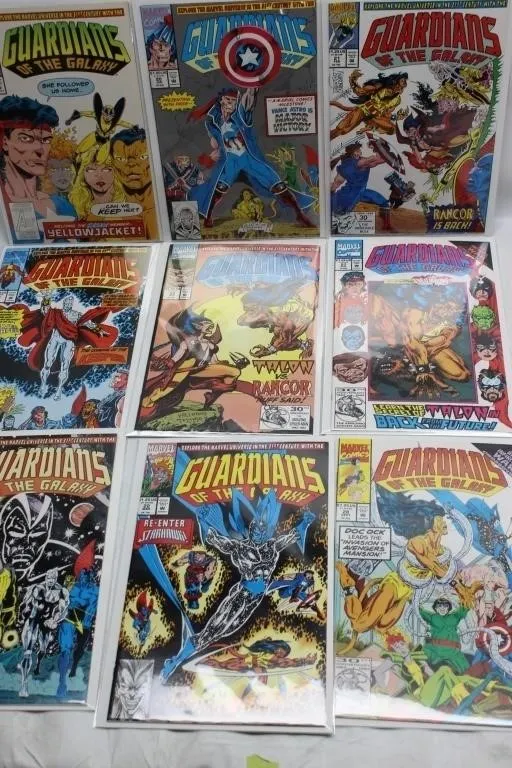 Guardians of the Galaxy Comic Book Lot (9 Issues)