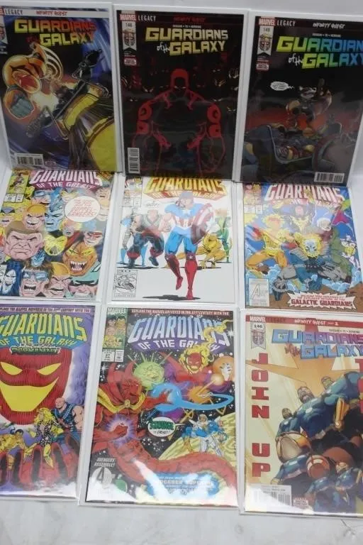 Guardians of the Galaxy Comic Book Lot (9 Issues)
