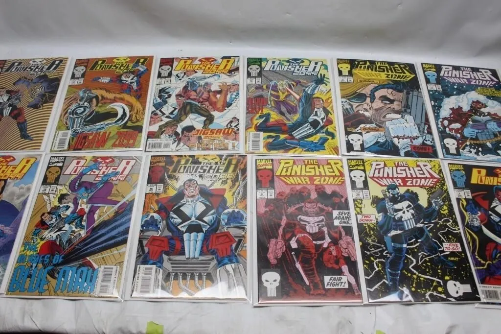 Punisher 2099 & War Zone Comic Book Lot