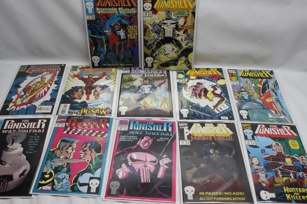 Punisher Comic Book Lot (11 Issues)